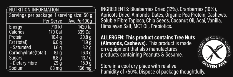 Offgrid drifter plant based protein bars