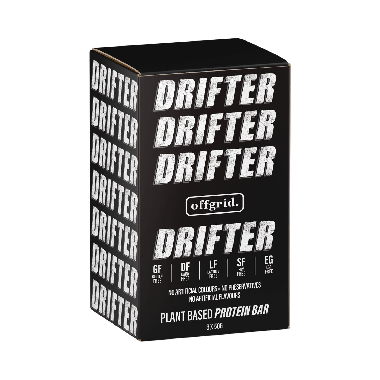 Offgrid drifter plant based protein bars - Box of 8