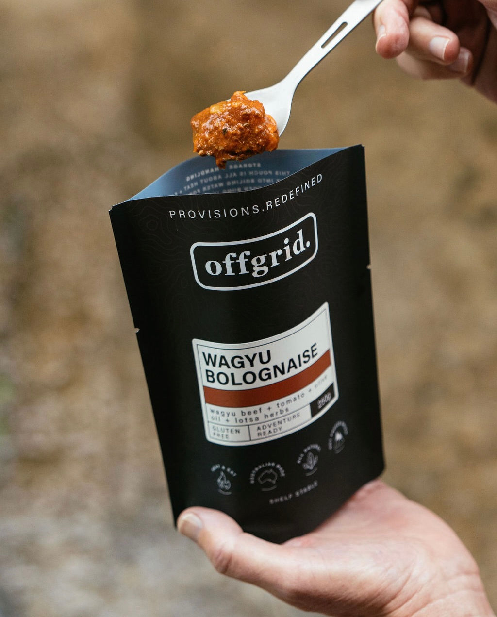 Offgrid Bloody Good Bolognaise | heat & eat meal