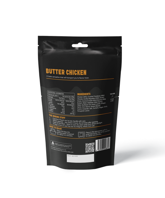 BUTTER CHICKEN - SHELF STABLE MEAL