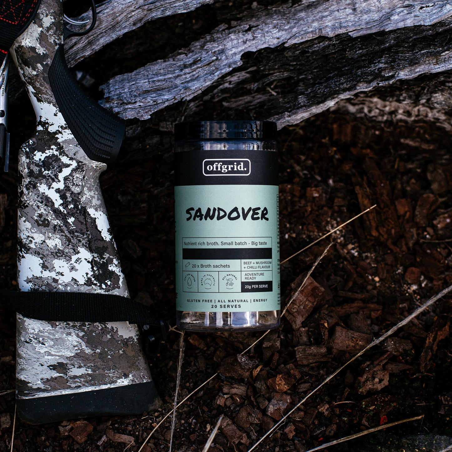 Offgrid sandover nutrient rich broth powder - Bulk sachets