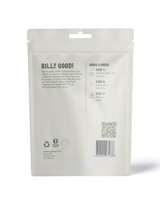 BILLY INSTANT COFFEE - 8 PACK
