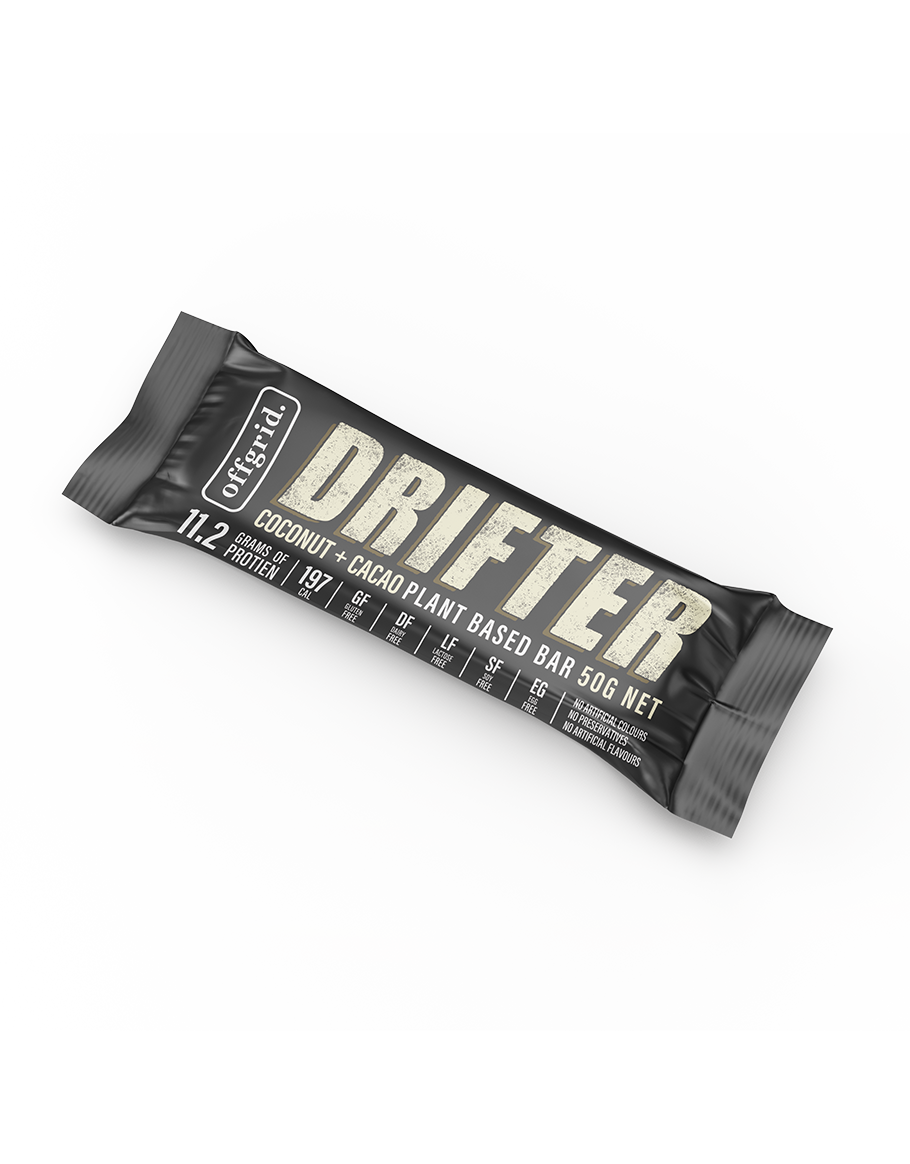 Offgrid drifter plant based protein bars - Box of 8