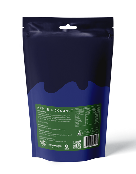 Offgrid performance Series breakfast bowl - apple + coconut