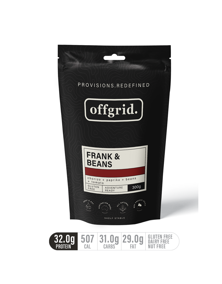 Offgrid frank & beans | heat & eat meal