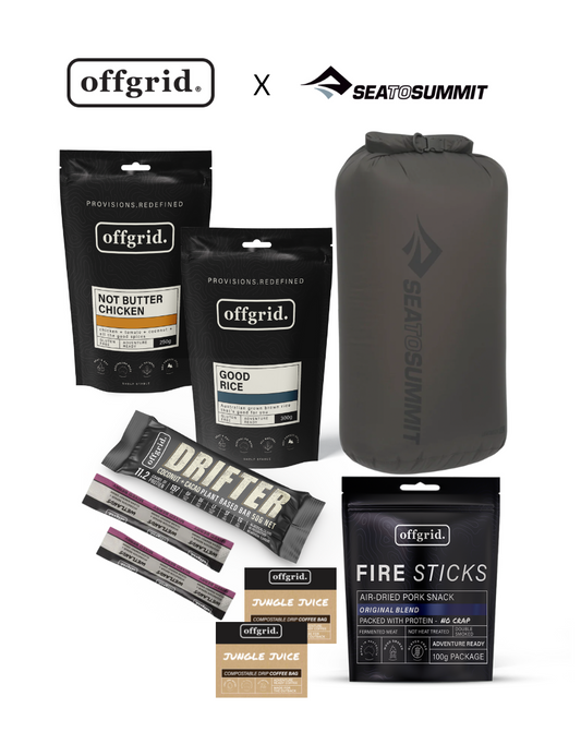 Ultimate Solo Adventure Pack + Sea to Summit 5ltr Dry Bag