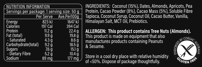 Offgrid drifter plant based protein bars