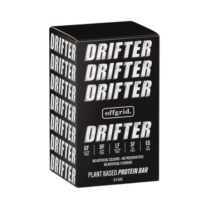 Offgrid drifter plant based protein bars - Box of 8