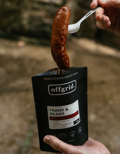 Offgrid frank & beans | heat & eat meal