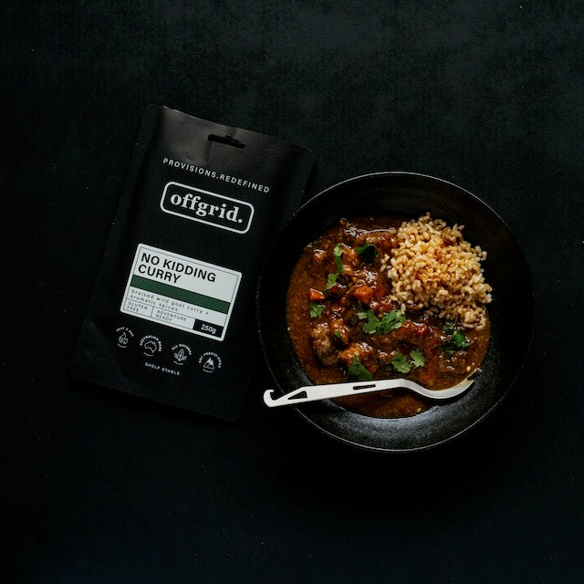 Offgrid no kidding curry | heat & eat meal