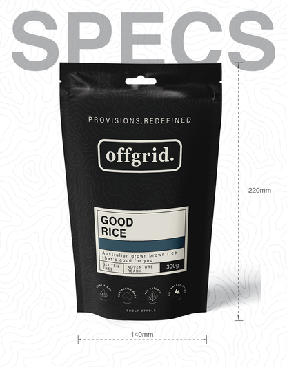 Offgrid good rice | heat & eat meal