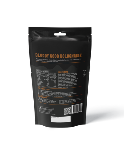 BLOODY GOOD BOLOGNAISE - SHELF STABLE MEAL