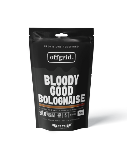 BLOODY GOOD BOLOGNAISE - SHELF STABLE MEAL