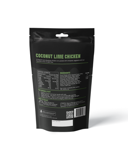 COCONUT LIME CHICKEN - SHELF STABLE MEAL