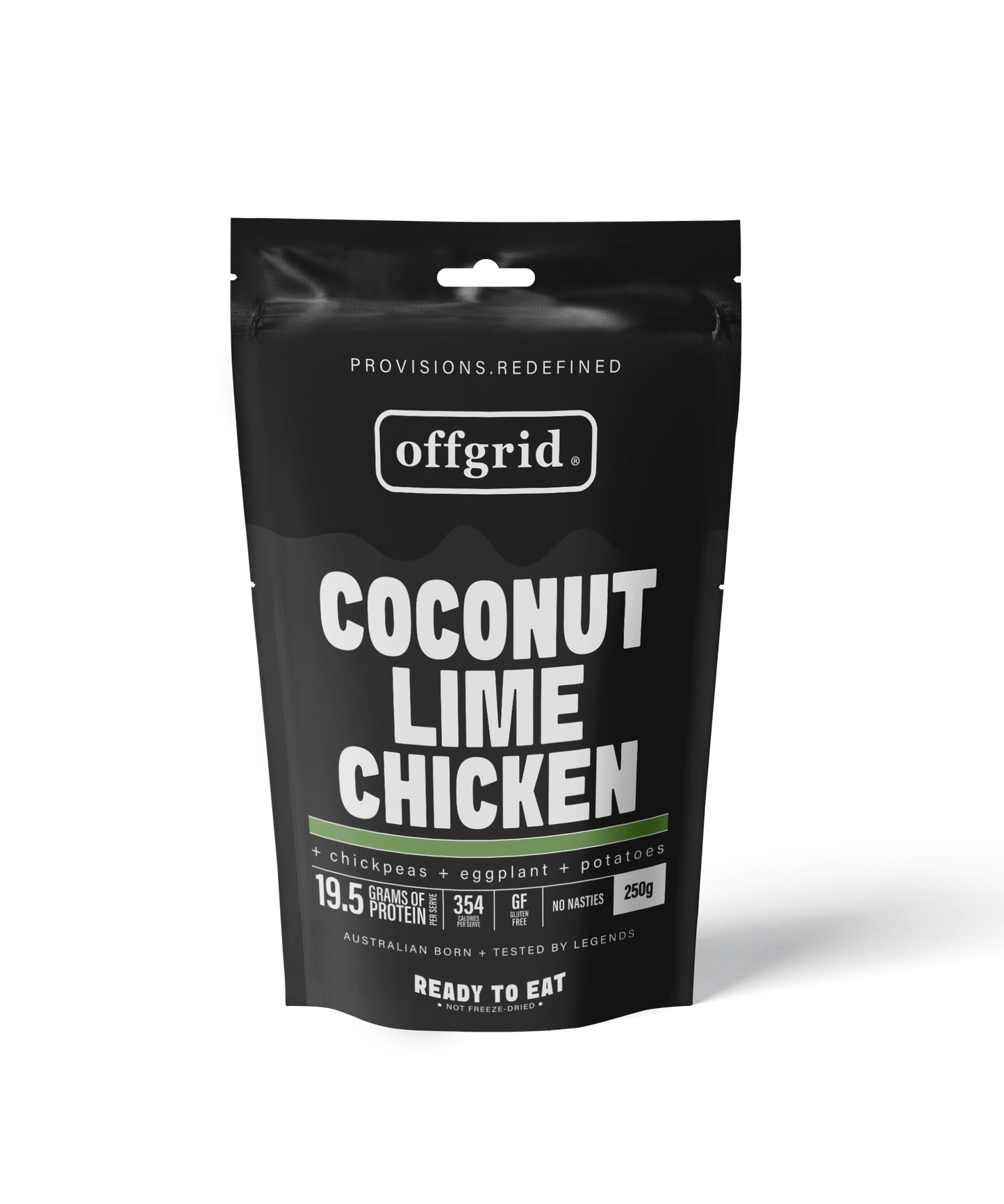 COCONUT LIME CHICKEN - SHELF STABLE MEAL
