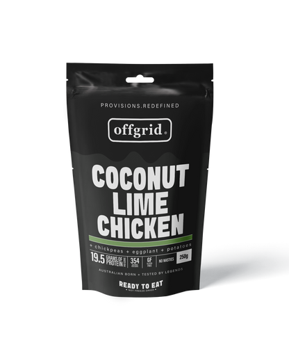 COCONUT LIME CHICKEN - SHELF STABLE MEAL