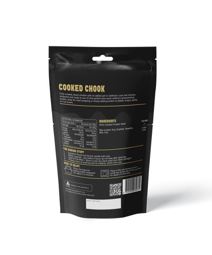 COOKED CHOOK - SHELF STABLE MEAL
