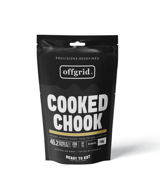 COOKED CHOOK - SHELF STABLE MEAL