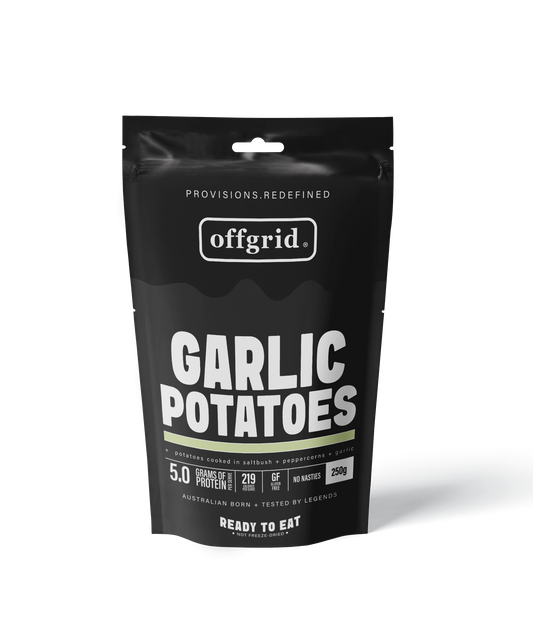 GARLIC POTATOES - SHELF STABLE MEAL