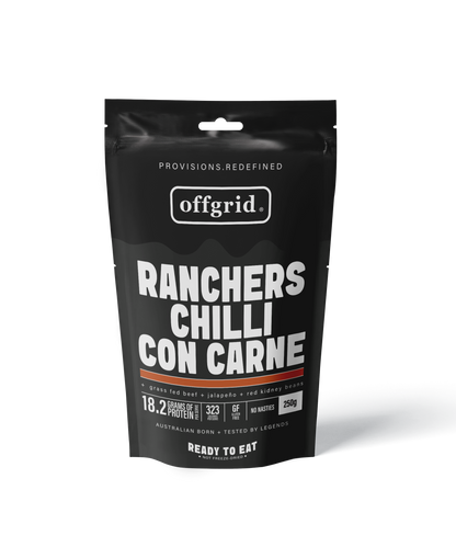RANCHERS CHILLI CON CARNE - SHELF STABLE MEAL