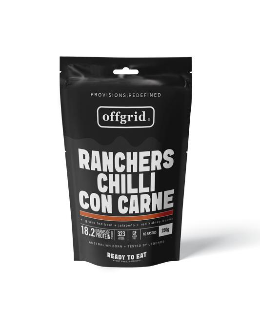 RANCHERS CHILLI CON CARNE - SHELF STABLE MEAL