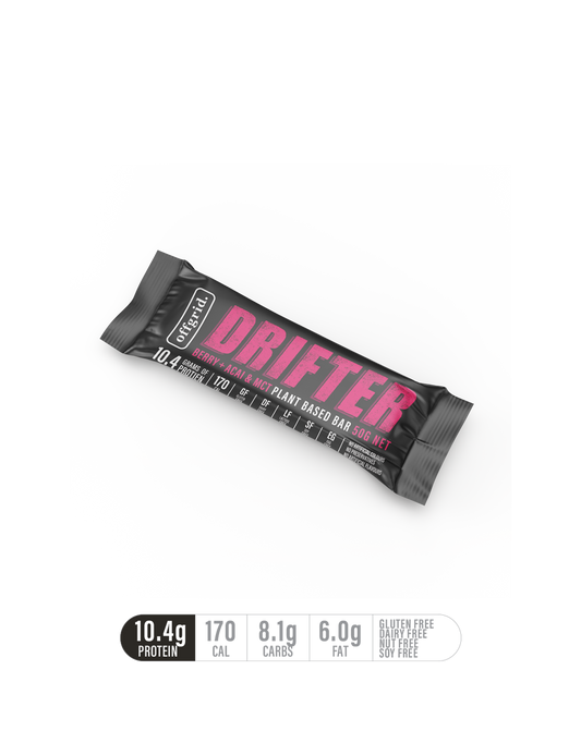 Offgrid drifter plant based protein bars