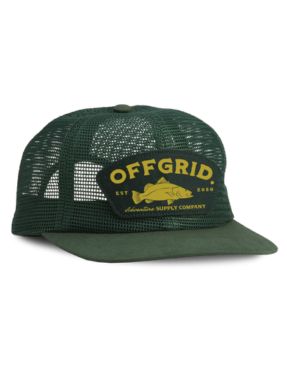 Offgrid felt badge full mesh cap