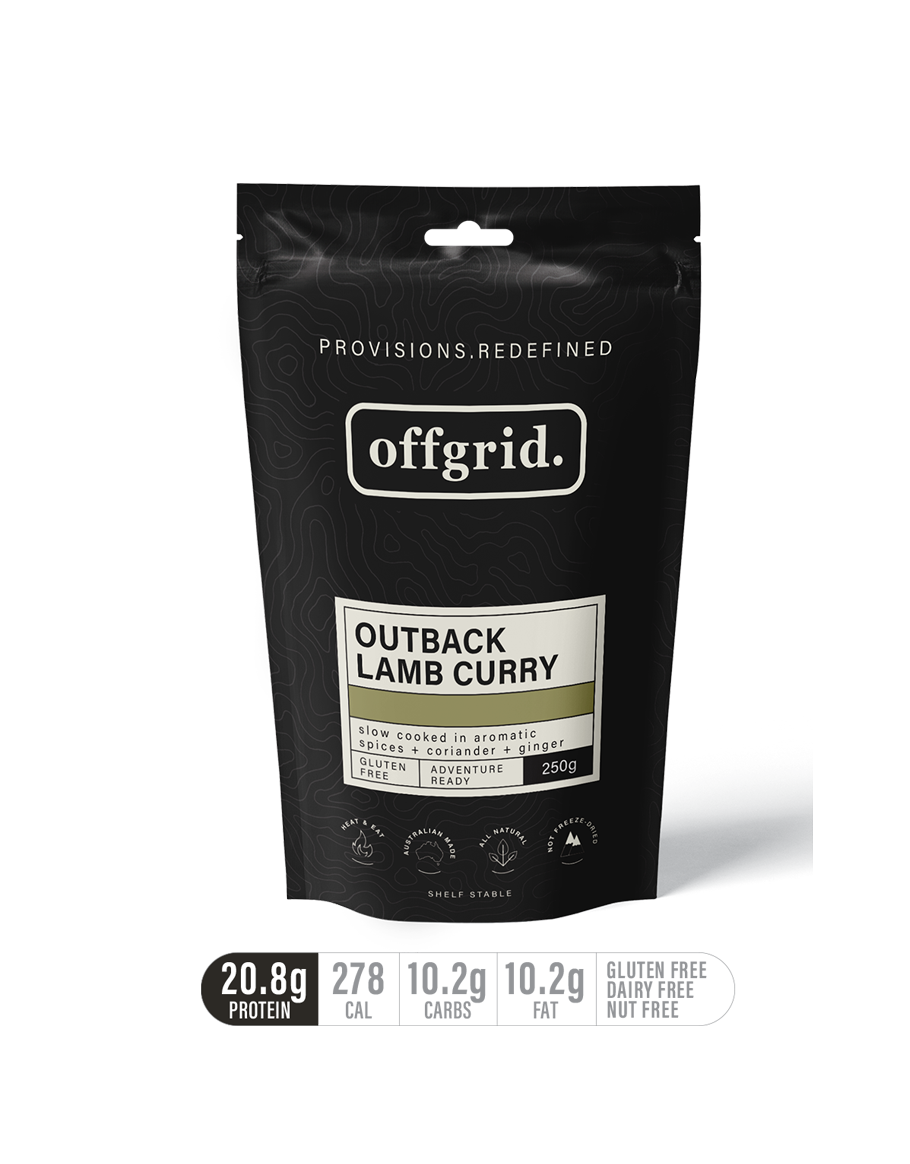 Offgrid Outback Lamb Curry | heat & eat meal