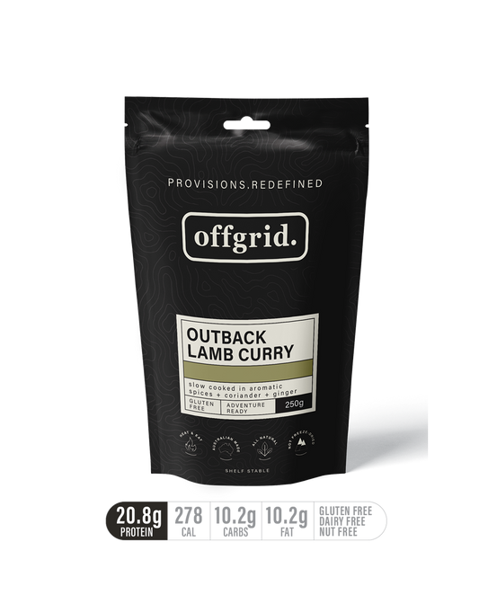 Offgrid Outback Lamb Curry | heat & eat meal