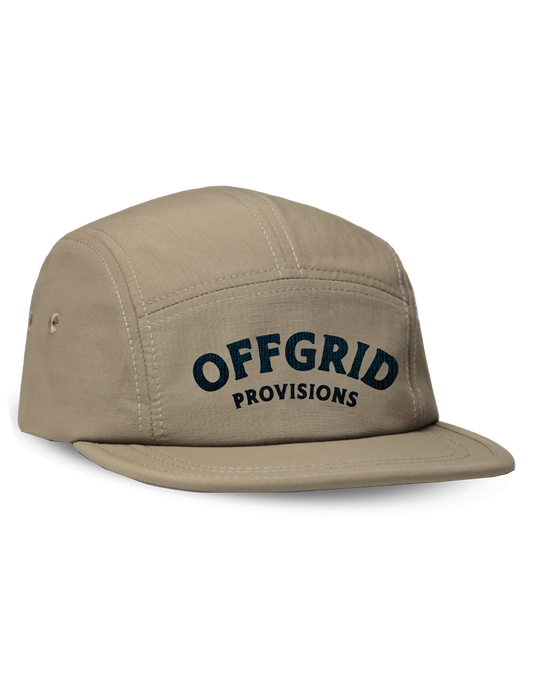 Offgrid tan cotton drill Cap