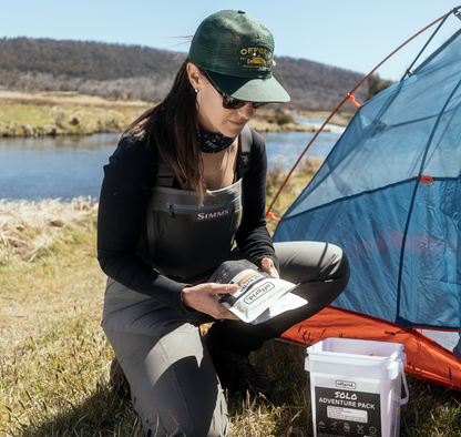 Offgrid felt badge full mesh cap
