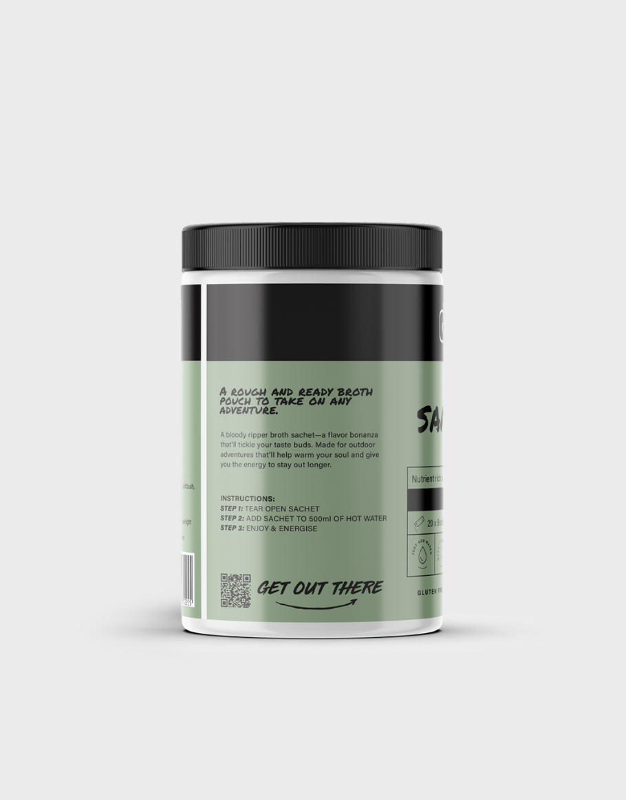 Offgrid sandover nutrient rich broth powder - Bulk sachets